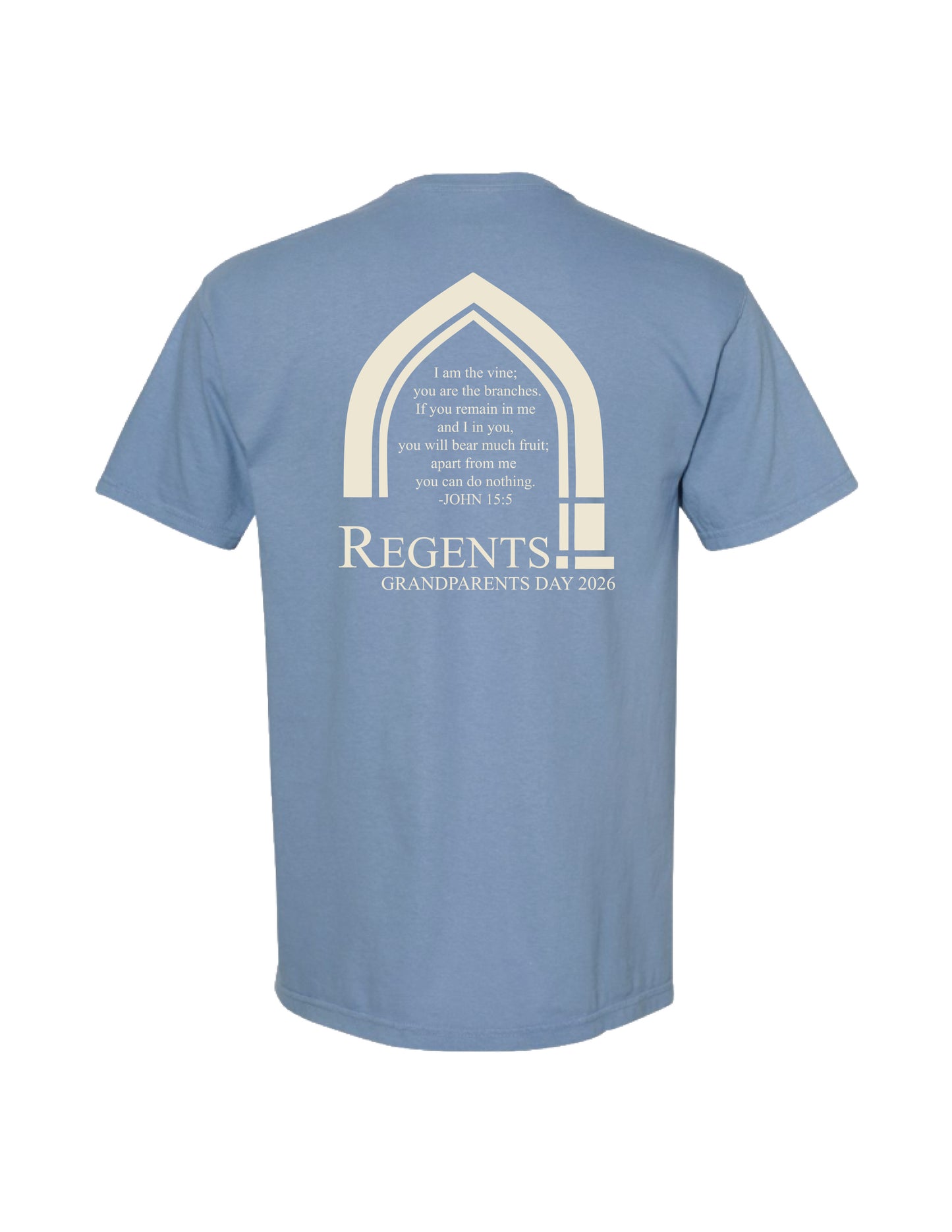 Grandparents Day 100% Cotton Shirt YOUTH - Washed Denim 198200